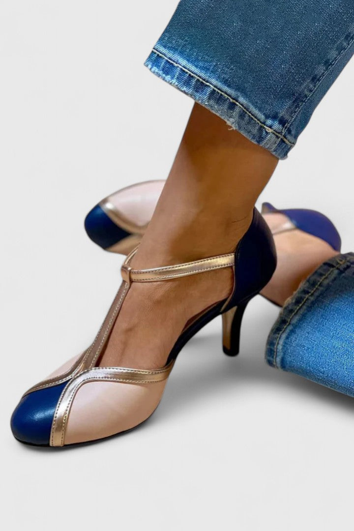 Jackeline | Taco aguja color block