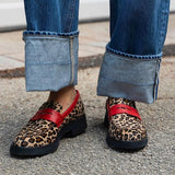 Nedjeljka | Mocasín estampado leopardo