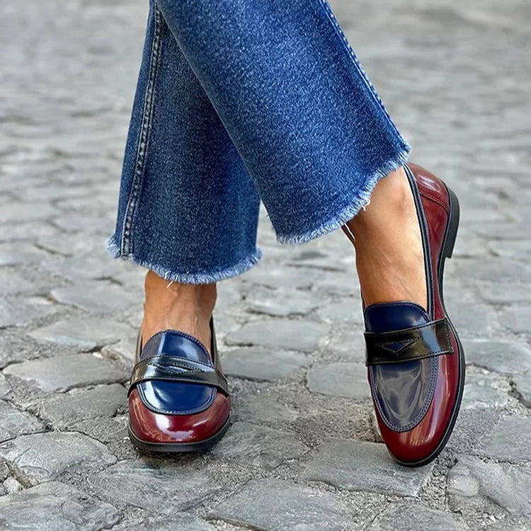 Cristal | Mocasín brillante multicolor