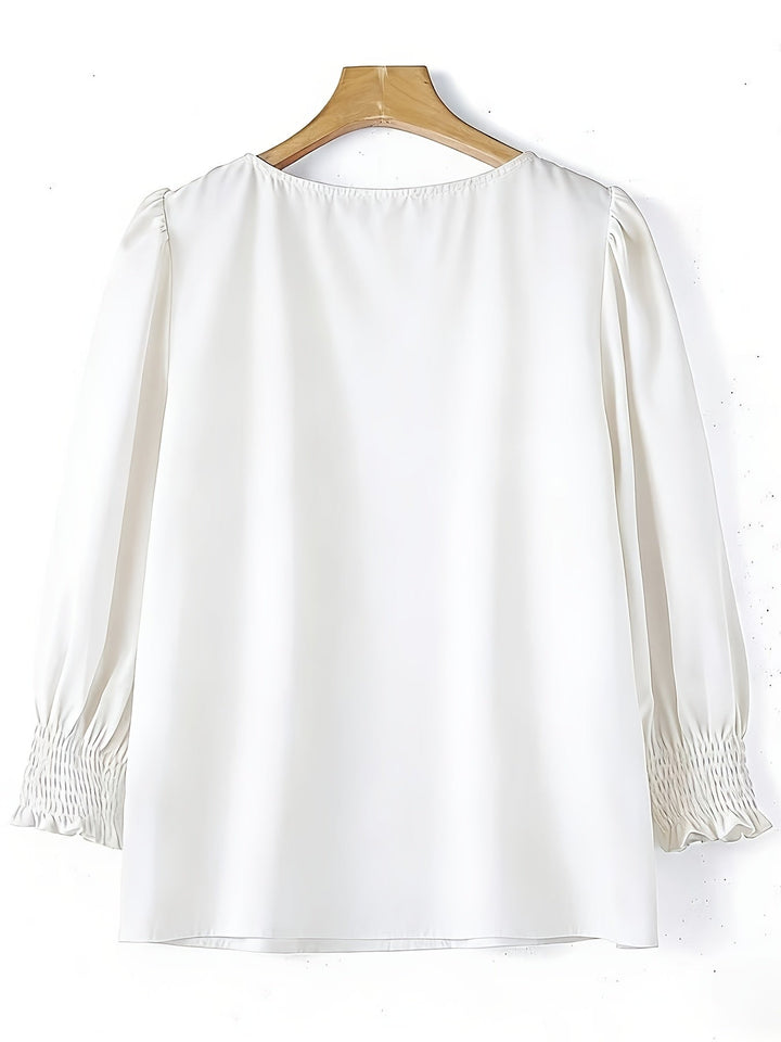Cataleya | Blusa de mangas abullonadas