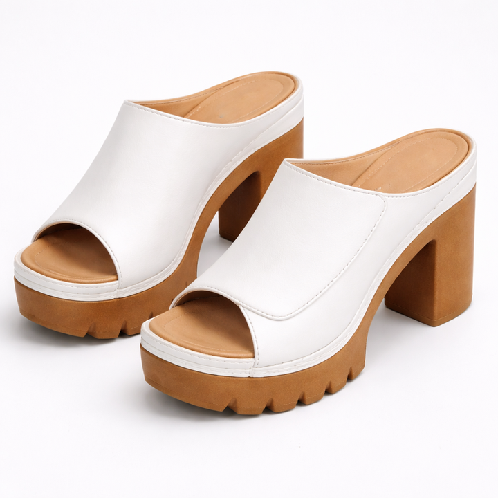 Llanka | Sandalias con plataforma y taco ancho