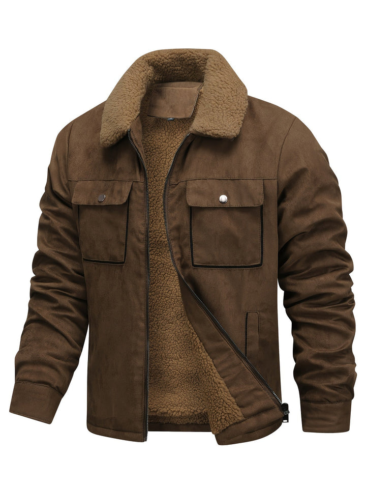 Timoteo | Chaqueta de hombre forrada en peluche