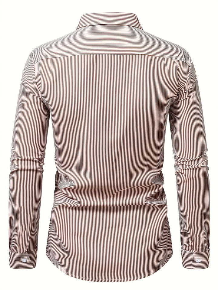Ubaldo | Camisa de rayas manga larga