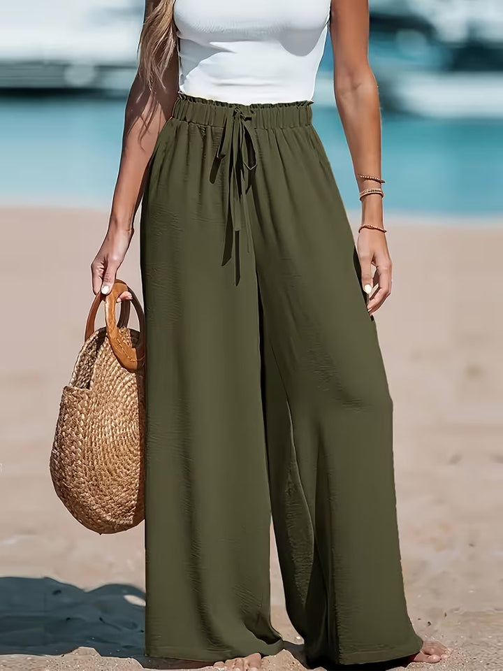 Mirta | Pantalón ancho de tiro alto
