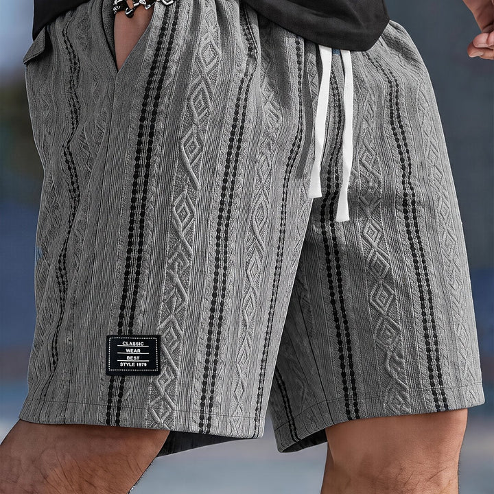 Ceferino | Short texturado con cordón