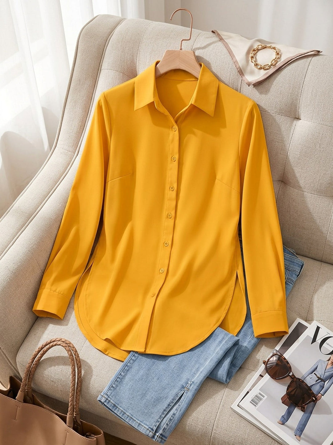 Alondra | Blusa con botones al frente