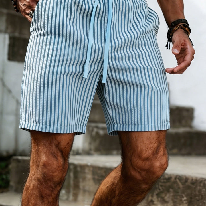 Fabio | Shorts a rayas verticales