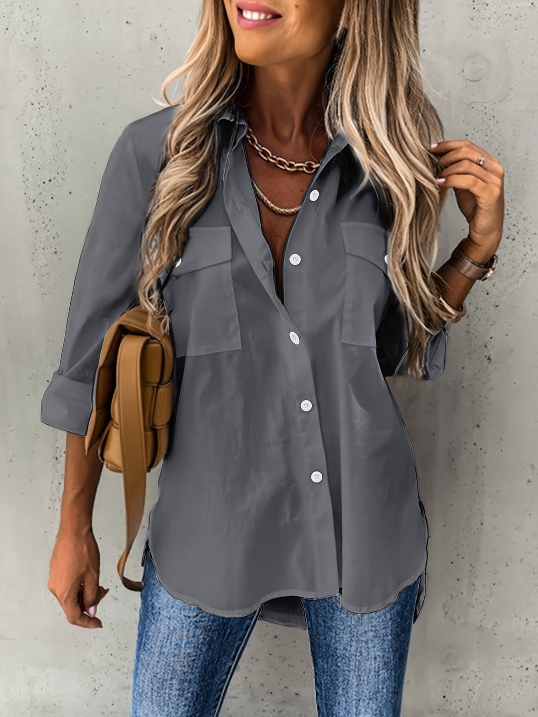 Nayareth | Camisa holgada con botones