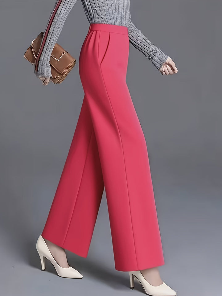 Maximiliana | Pantalón de tiro alto pierna ancha