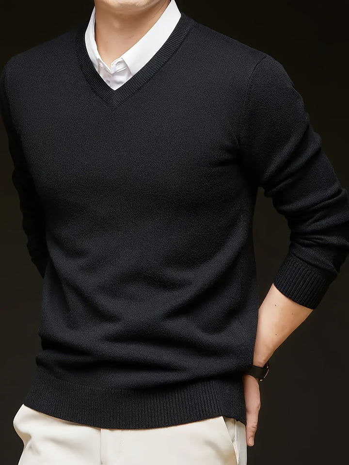 Germán | Sweater cuello V para hombre