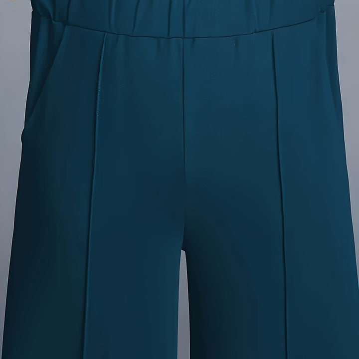 Maximiliana | Pantalón de tiro alto pierna ancha