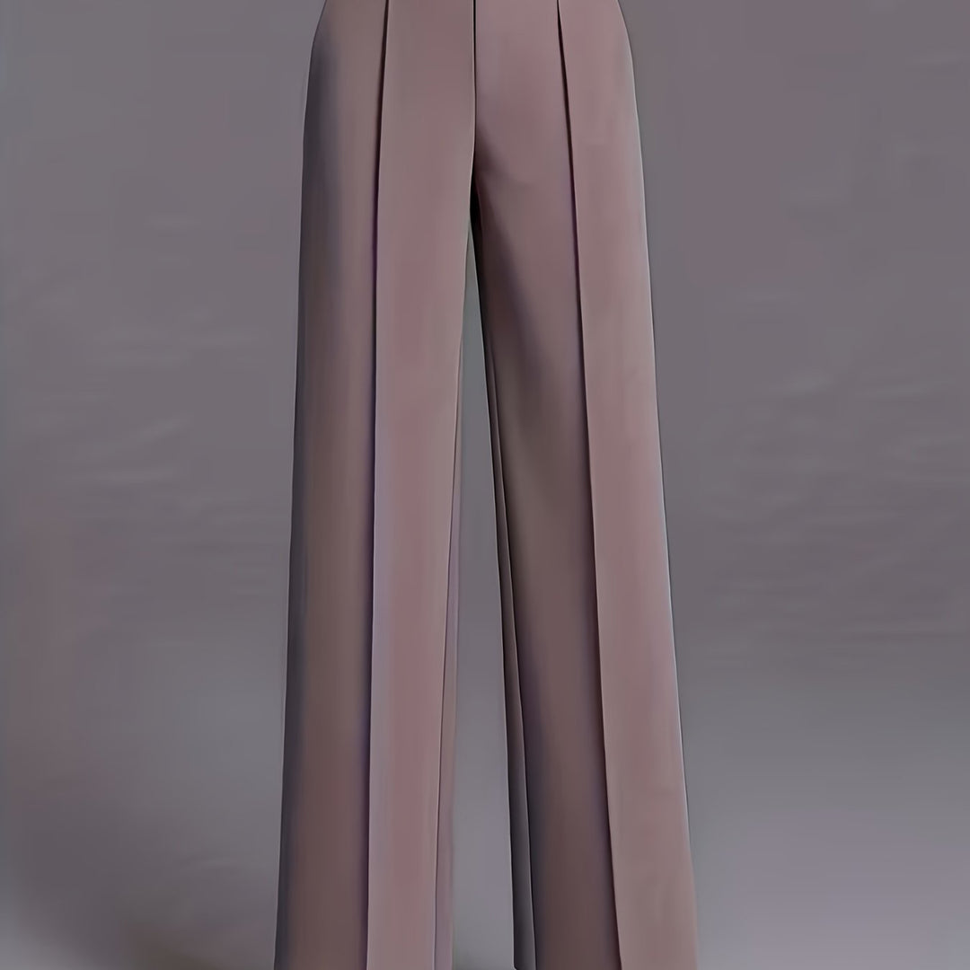 Maximiliana | Pantalón de tiro alto pierna ancha