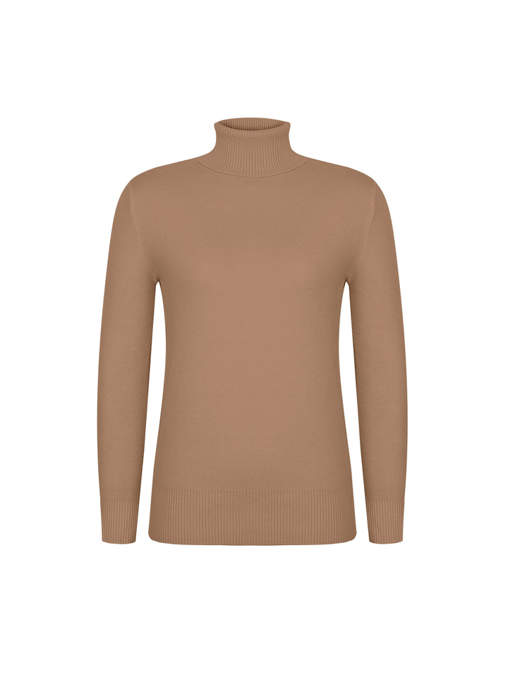 Linda | Sweater cuello alto con forro afelpado