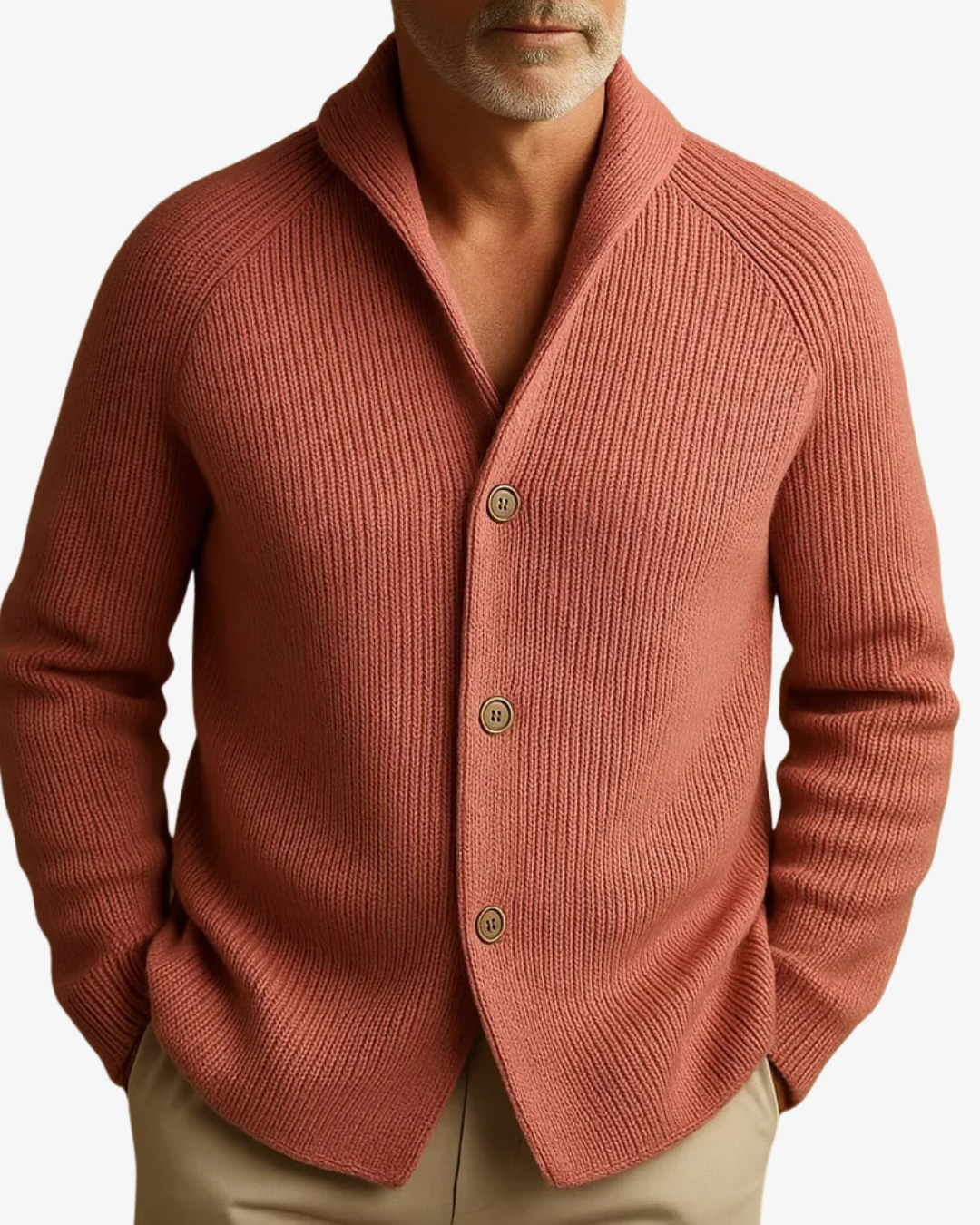 Efraín | Cardigan de punto con botones