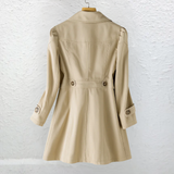 Obdulia | Abrigo cuello trench vintage