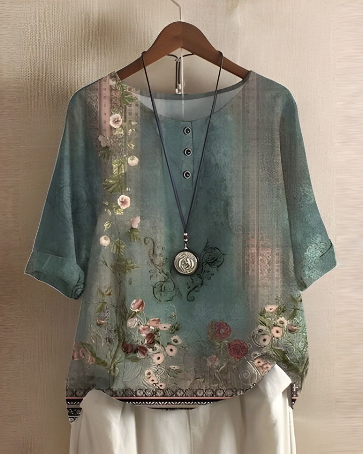 Gemita | Blusa boho holgada de verano