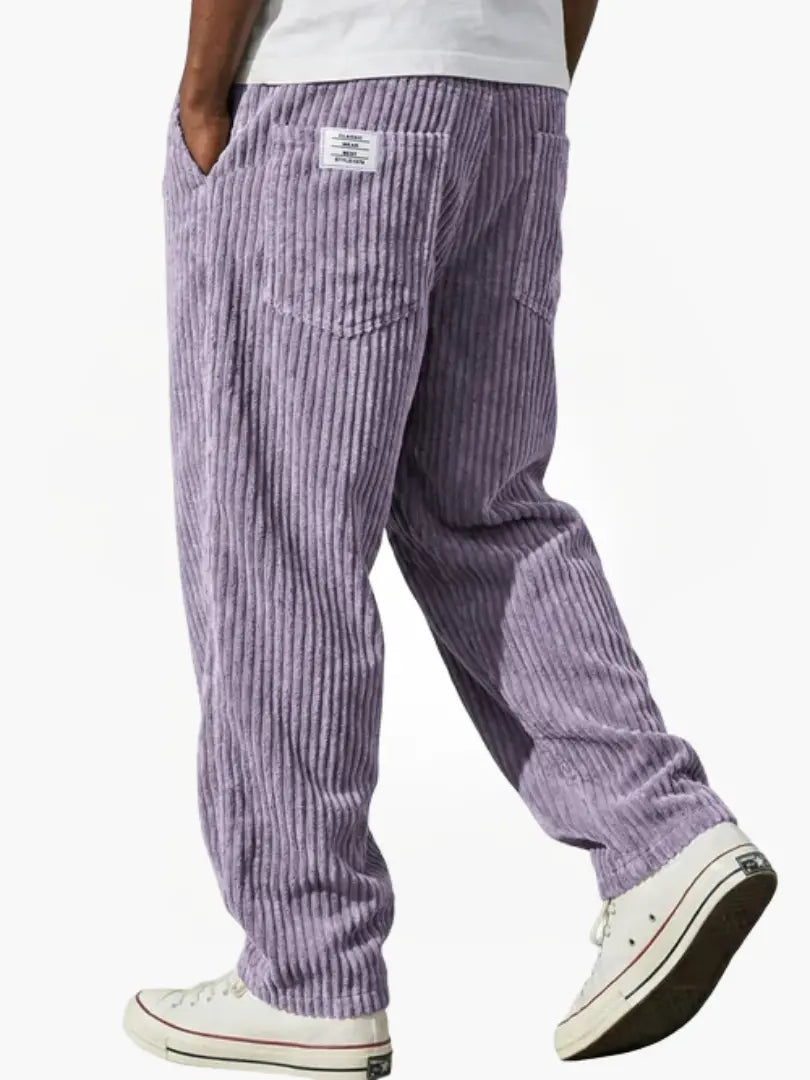 Mauricio | Pantalón de cotelé de corte relajado