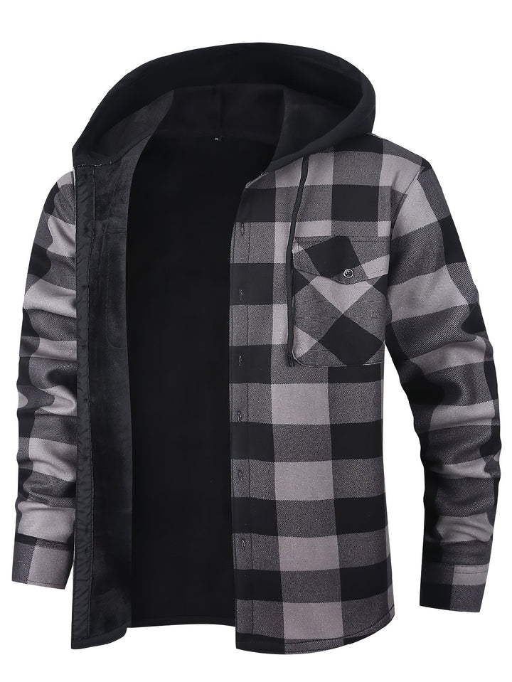 Mariano | Chaqueta camisera con capucha