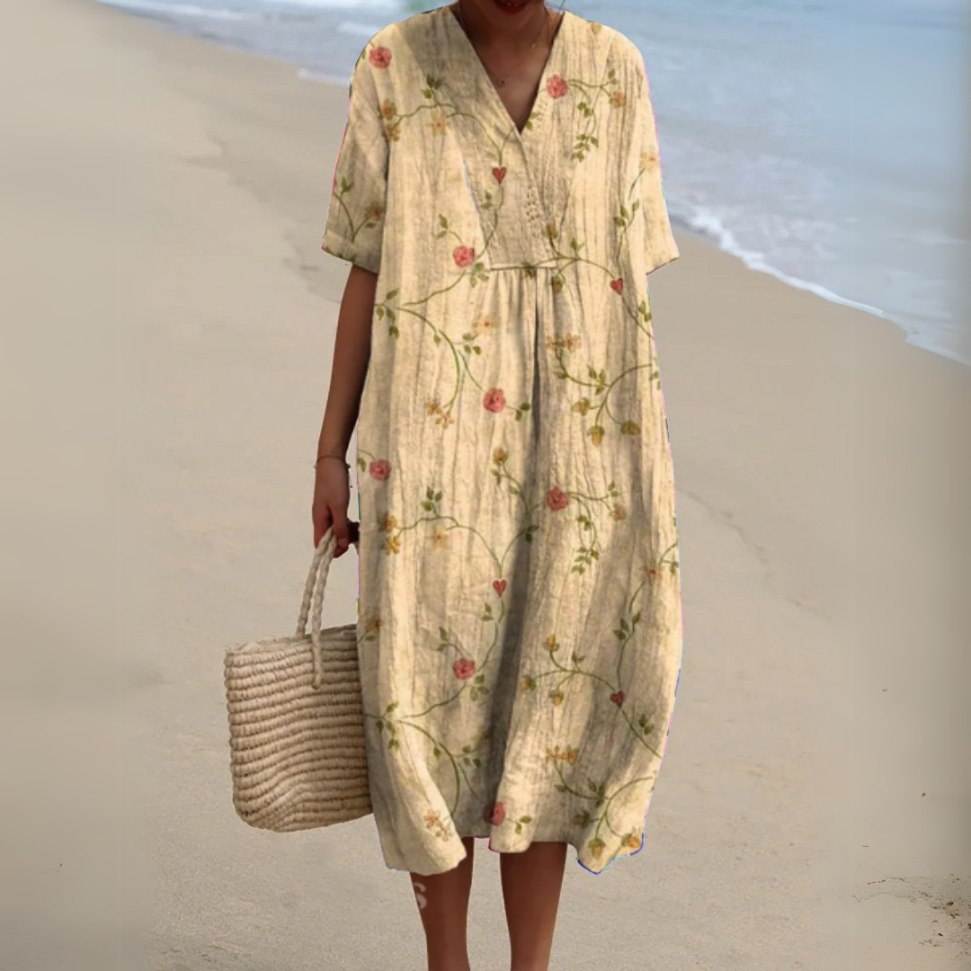 Natalia | Vestido Floral Elegante