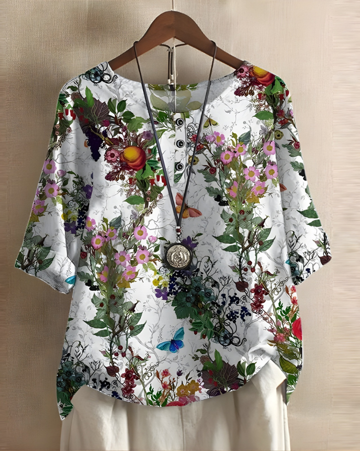 Gemita | Blusa boho holgada de verano