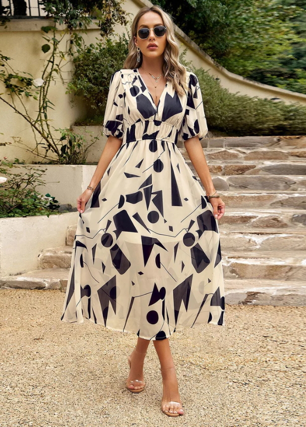 Eleonora | Vestido midi floral