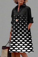 Nazareth | Vestido camisero a lunares