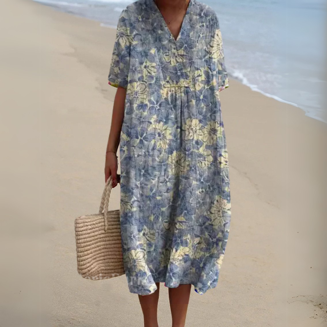 Natalia | Vestido Floral Elegante