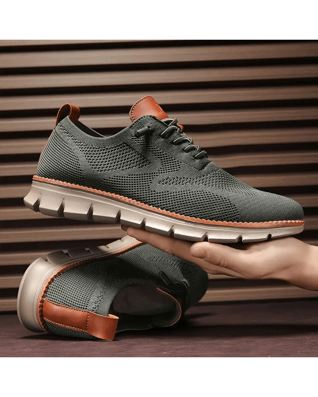 Jacinto | Zapatillas de malla tejida para hombre