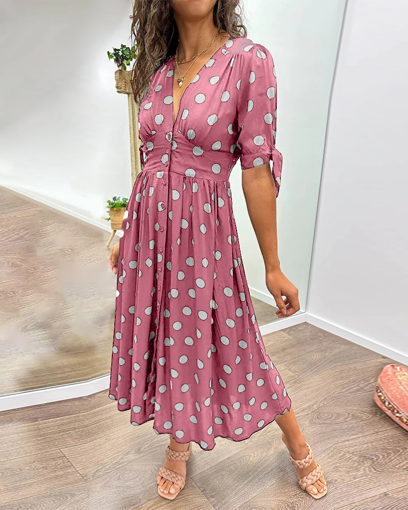 Anna | Vestido de Lunares Femenino y Chic