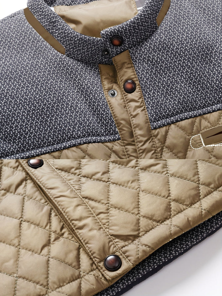 Andrés | Chaqueta acolchada con cuello alto