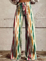 Claudia | Pantalón bohemio multicolor