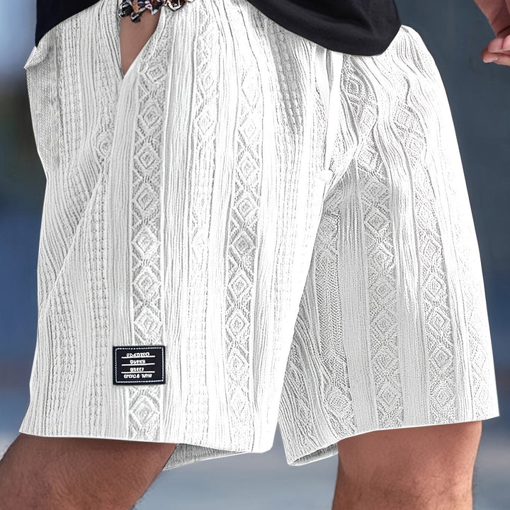 Ceferino | Short texturado con cordón