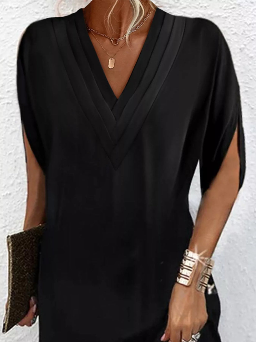 Cynthia | Vestido corto escote en V