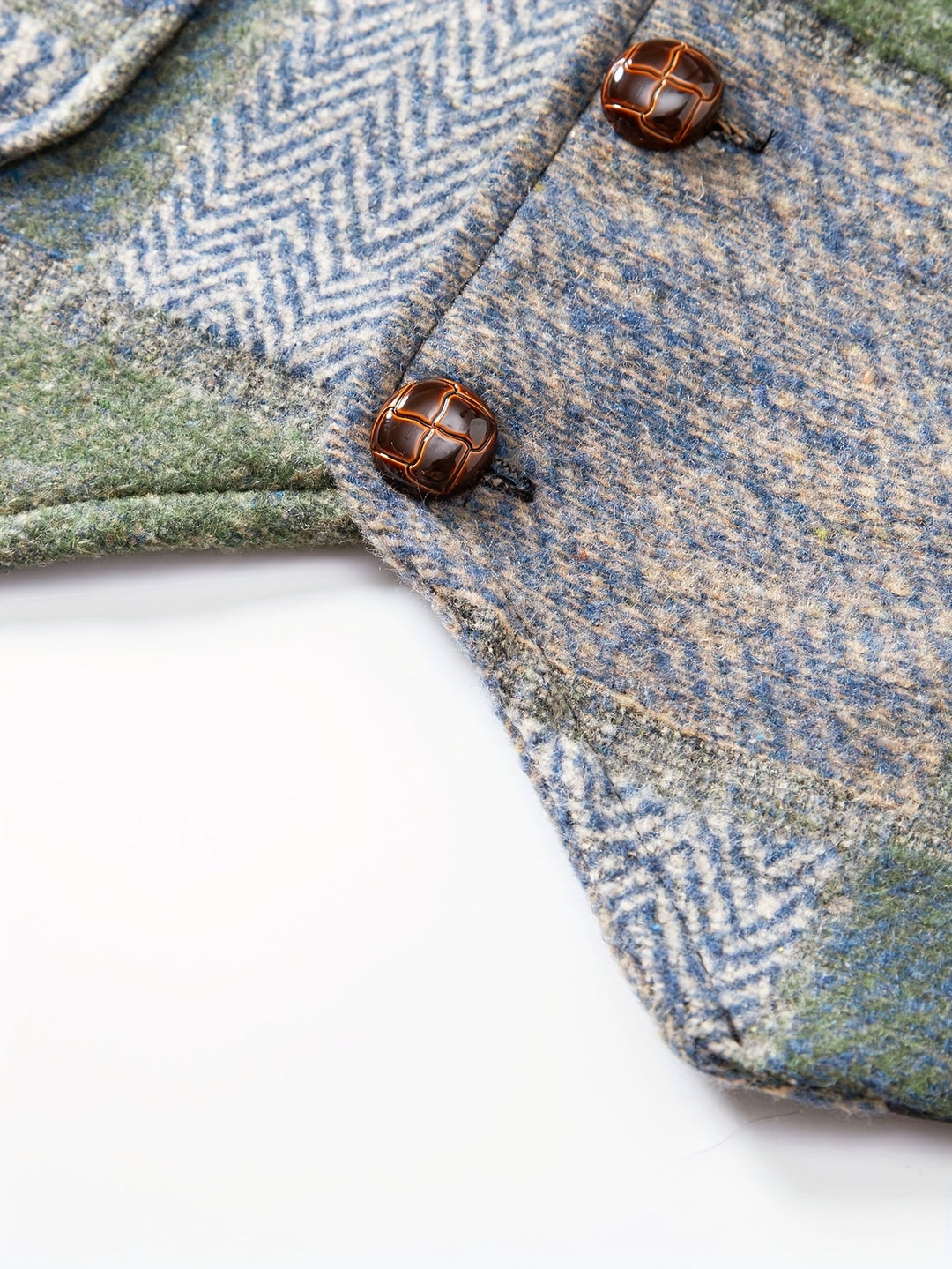 Demian | Chaleco de vestir patchwork