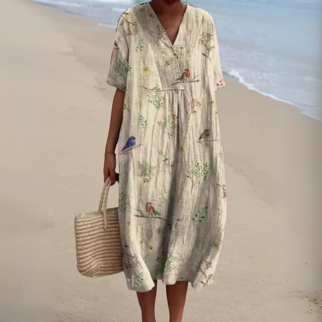 Natalia | Vestido Floral Elegante