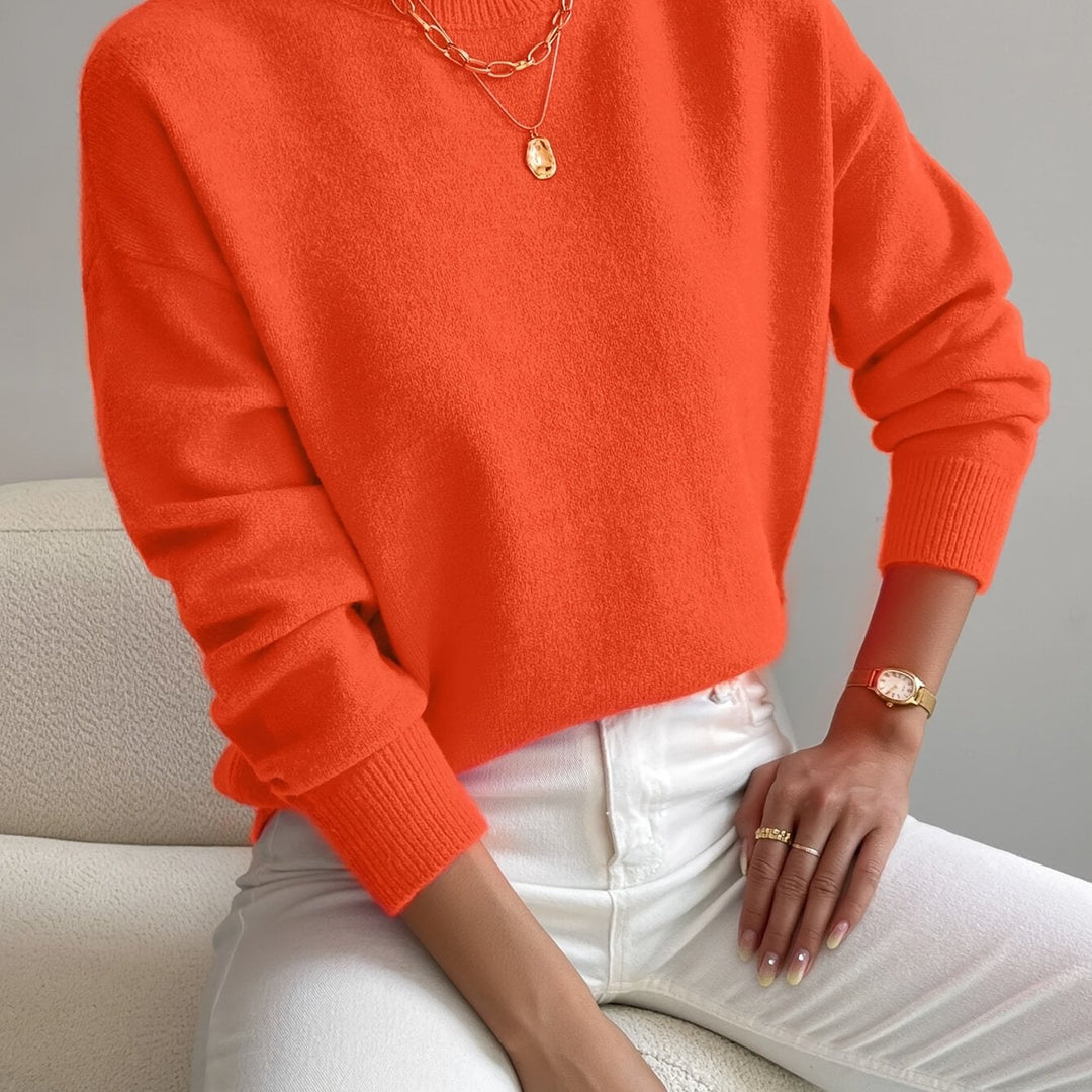 Sandra Andrea | Sweater cuello mock