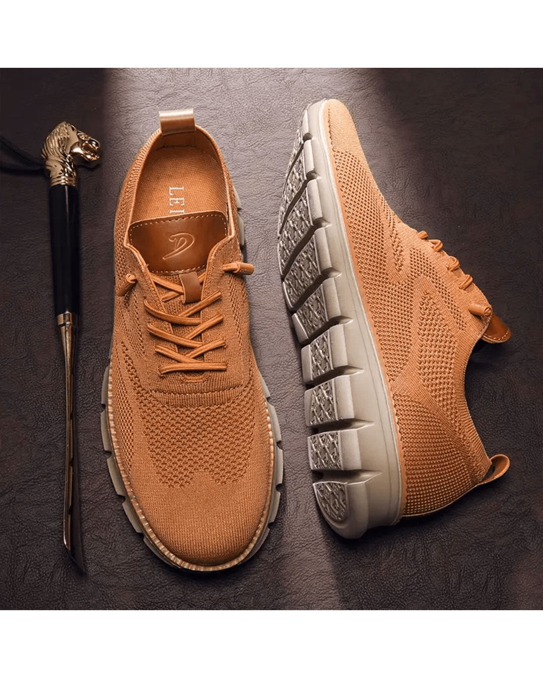 Jacinto | Zapatillas de malla tejida para hombre