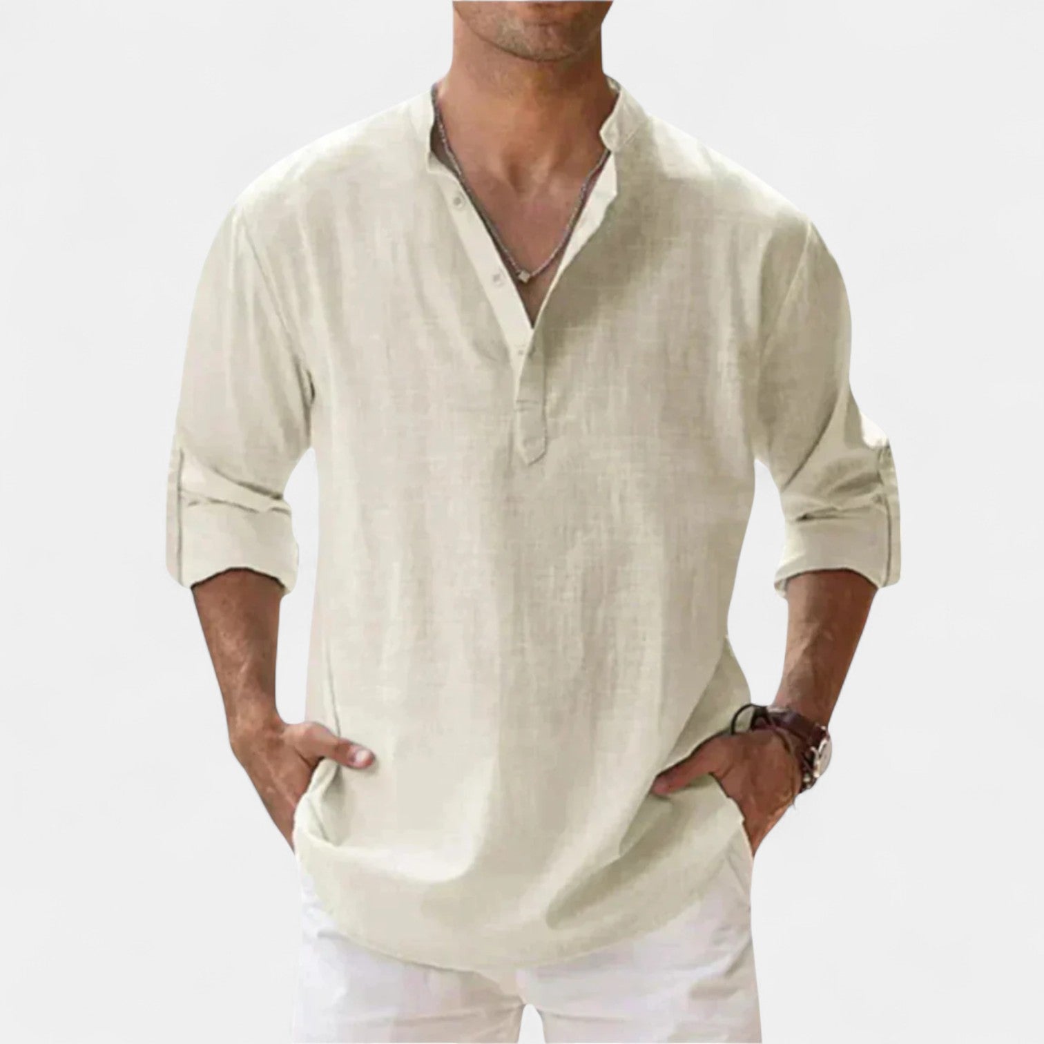 Lorenzo | Camisa Clásica de Algodón