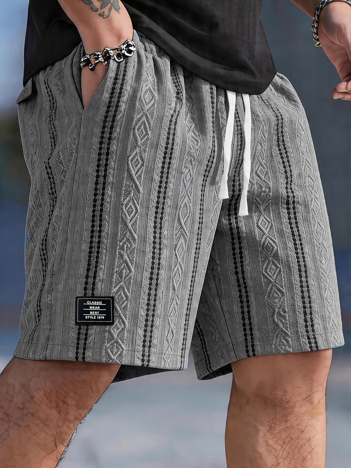 Ceferino | Short texturado con cordón