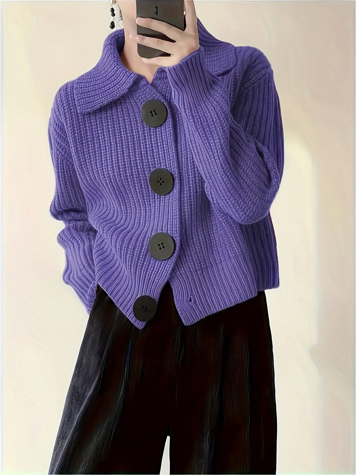 Ariadna | Sweater tejido a canalé