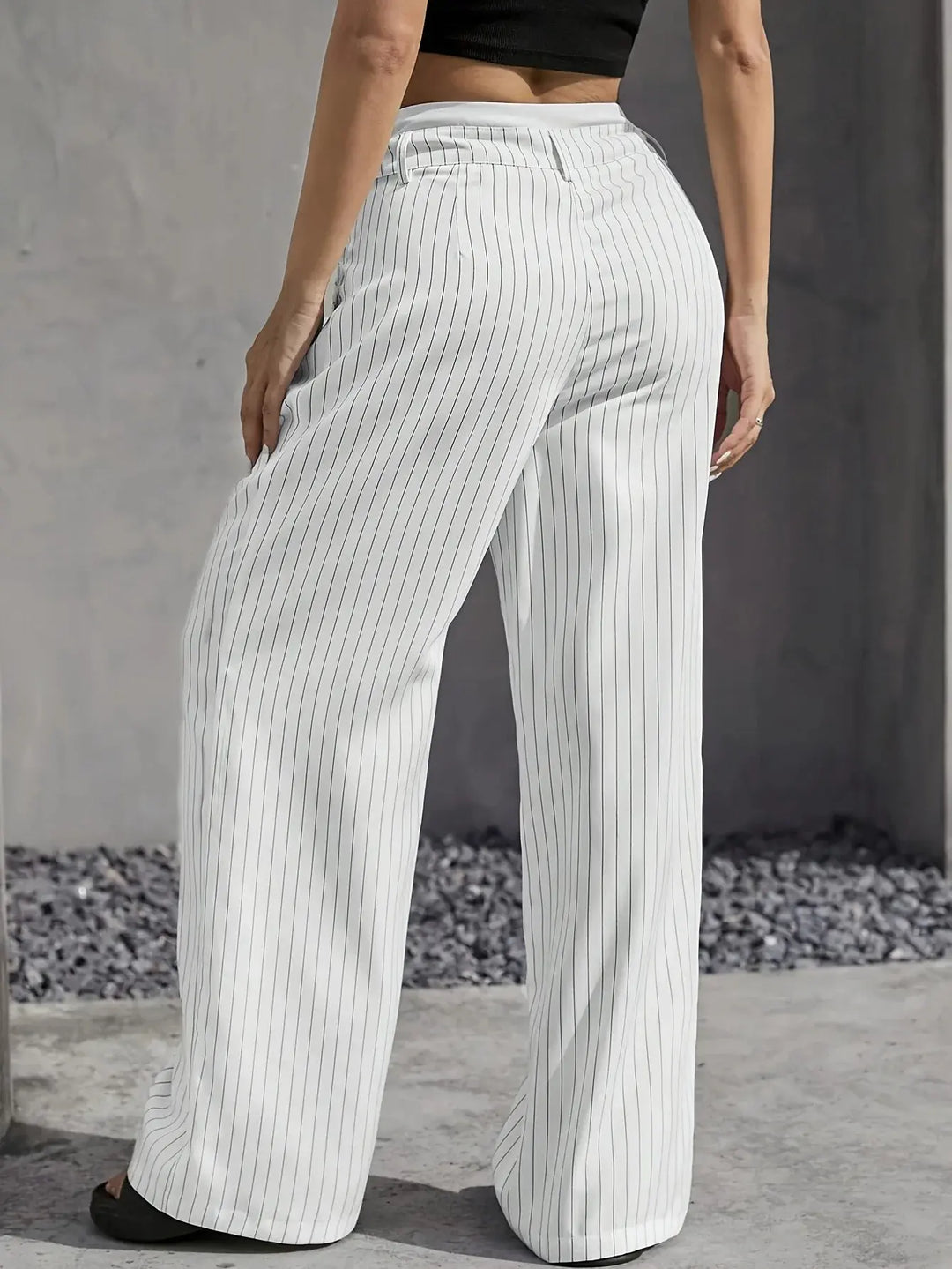 Katiuska | Pantalón ancho a rayas