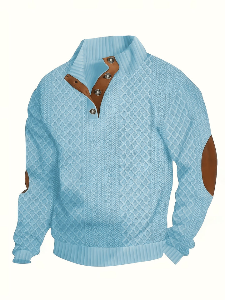 Recaredo | Sweater de cuello alto con botones