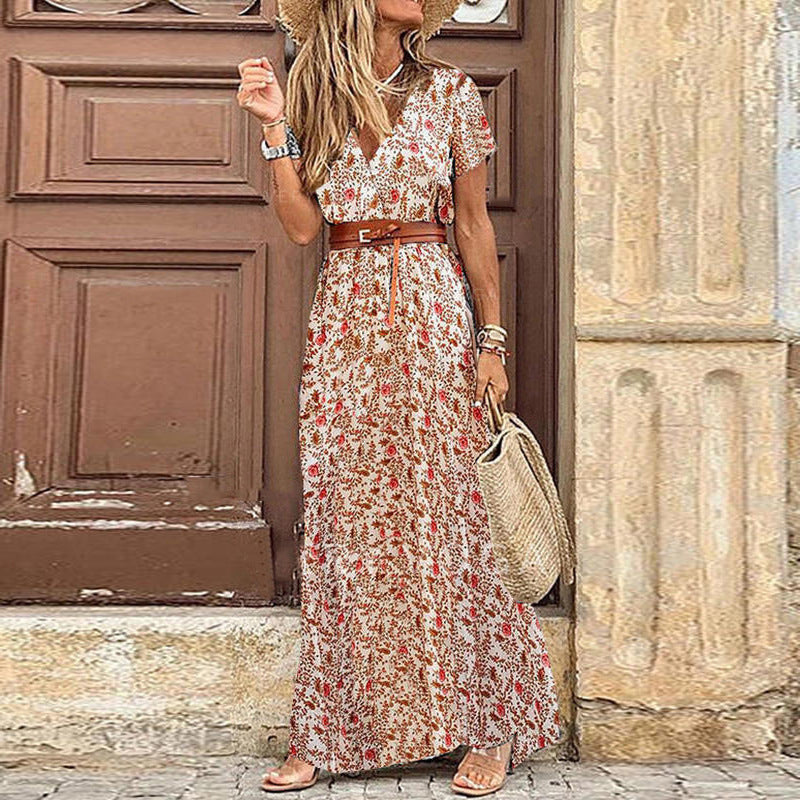 Zoe | Vestido largo floral