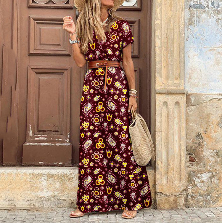 Zoe | Vestido largo floral