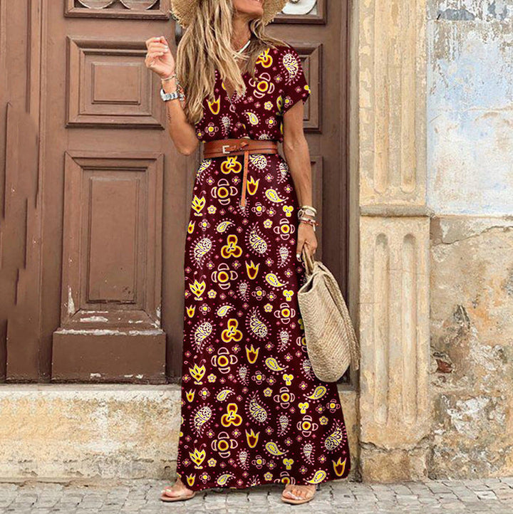 Zoe | Vestido largo floral