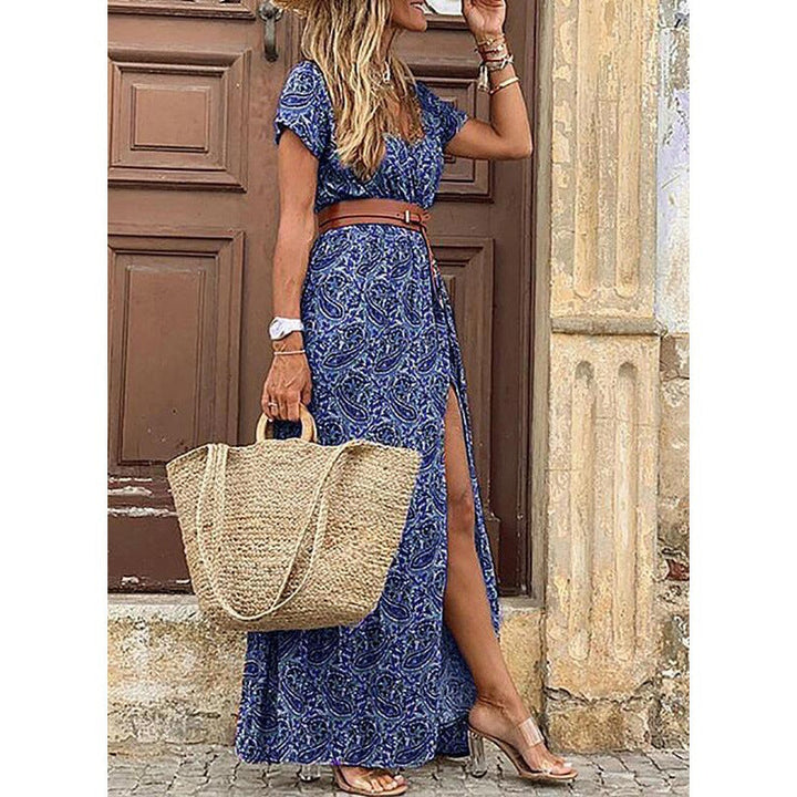 Zoe | Vestido largo floral