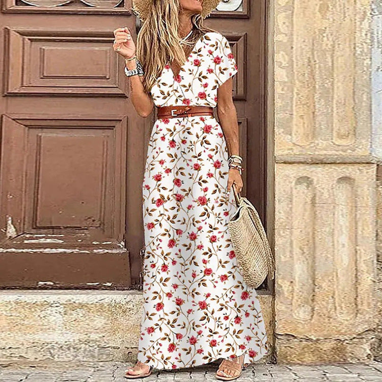 Zoe | Vestido largo floral