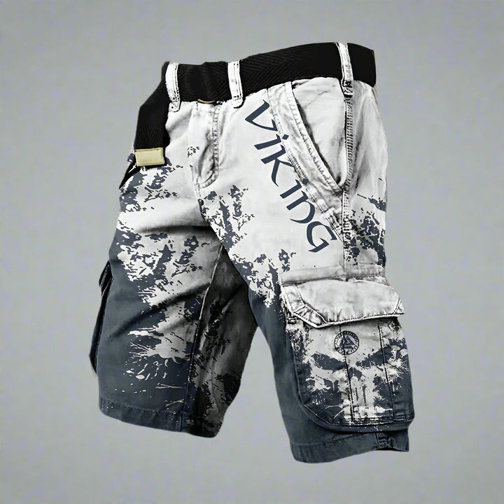 Donato | Shorts cargo estampados para hombre