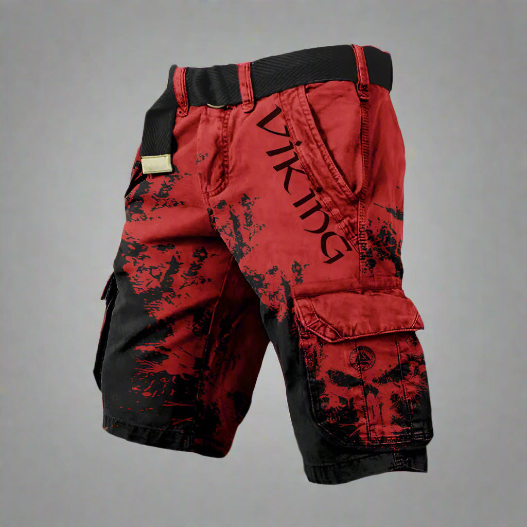 Donato | Shorts cargo estampados para hombre