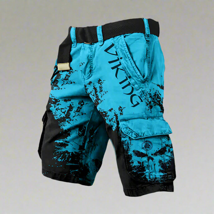 Donato | Shorts cargo estampados para hombre